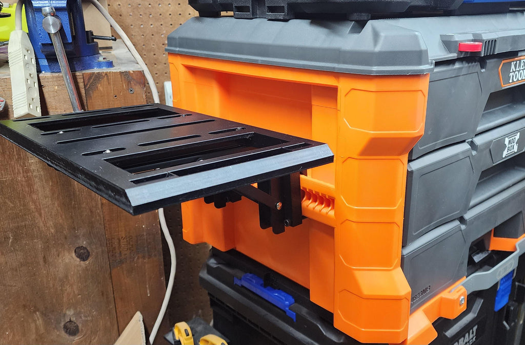 Klein ModBox Accessories - 3D Printed - Shelf addon with Brackets plus!