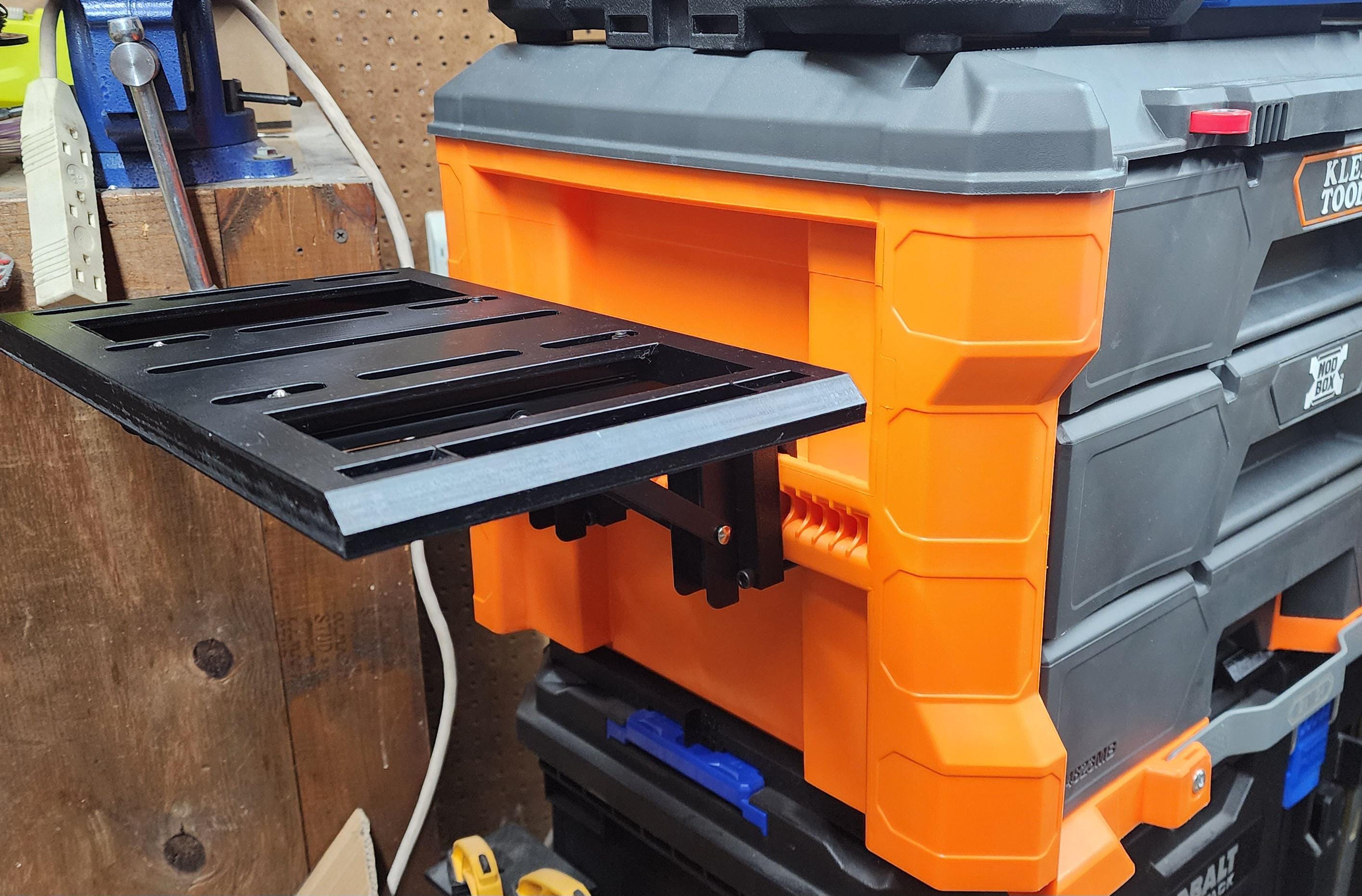 Klein ModBox Accessories - 3D Printed - Shelf addon with Brackets plus!