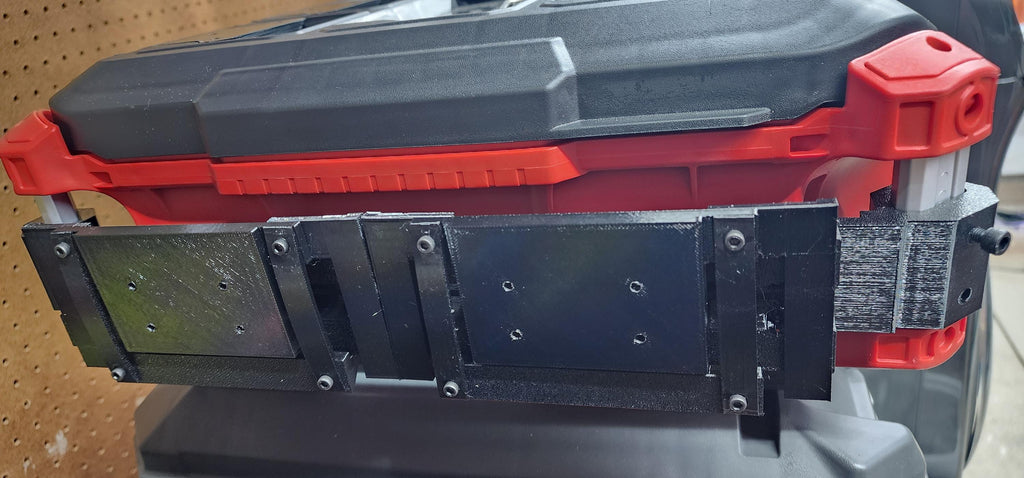Milwaukee Packout Accessories-3D Printed- Klein ModBox Bracket