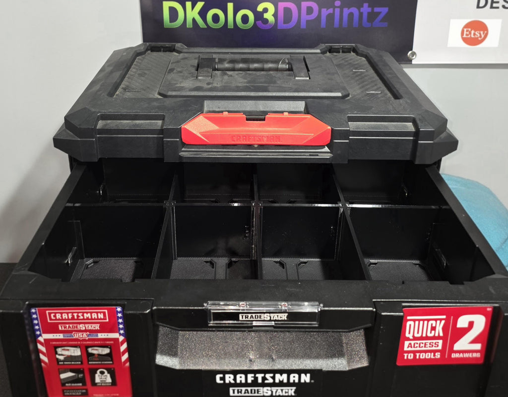 Craftsman 2 Drawer TradeStack Dividers - 5203848 and Model #CMST21404