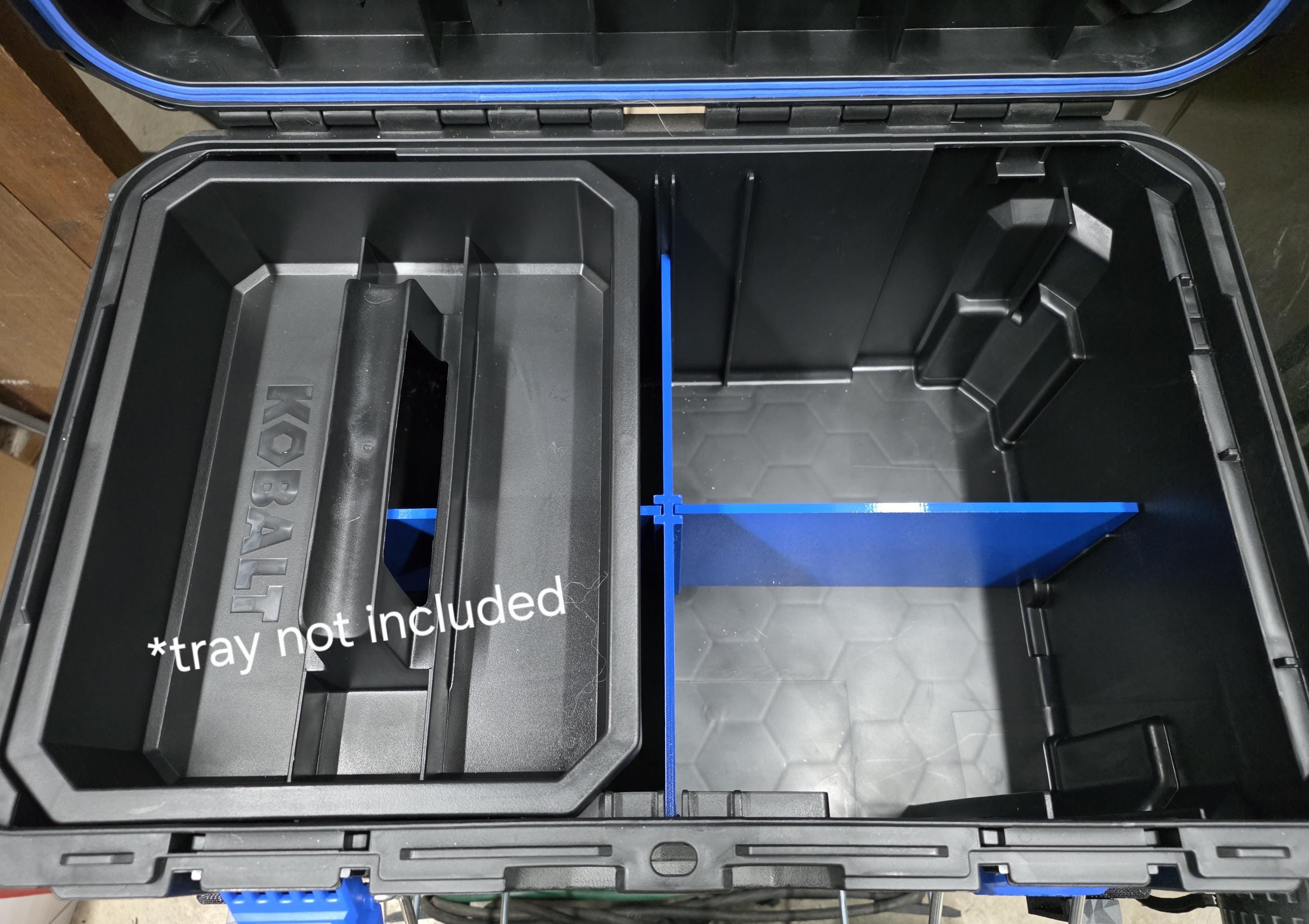 Kobalt CaseStack Dividers (Medium Box) - Item #4913202 & Model #KCS-MTBOX1-03