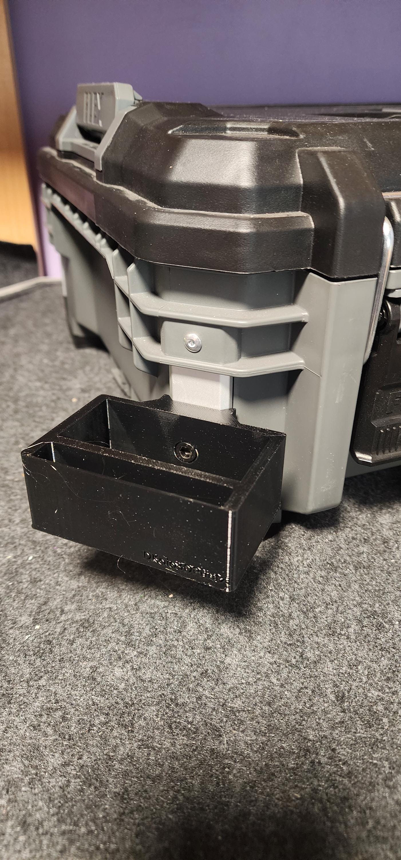 Flex Stack Pack Accessories - 3D Printed - Extension Cord, Level, Batteries, Craftsman V20, Dewalt 20v XR, Kobalt 24v, Ridgid, Milwaukee etc