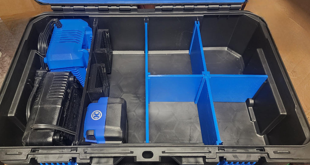 Kobalt CaseStack Dividers - Item #4913203 and Model #KCS-SSBOX1-03