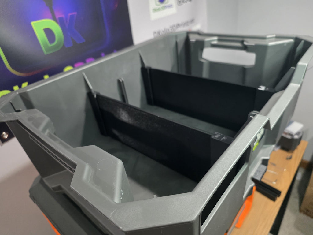 Ryobi Link Crate Dividers and Accessories, Including Paint Can and Caulk Holders