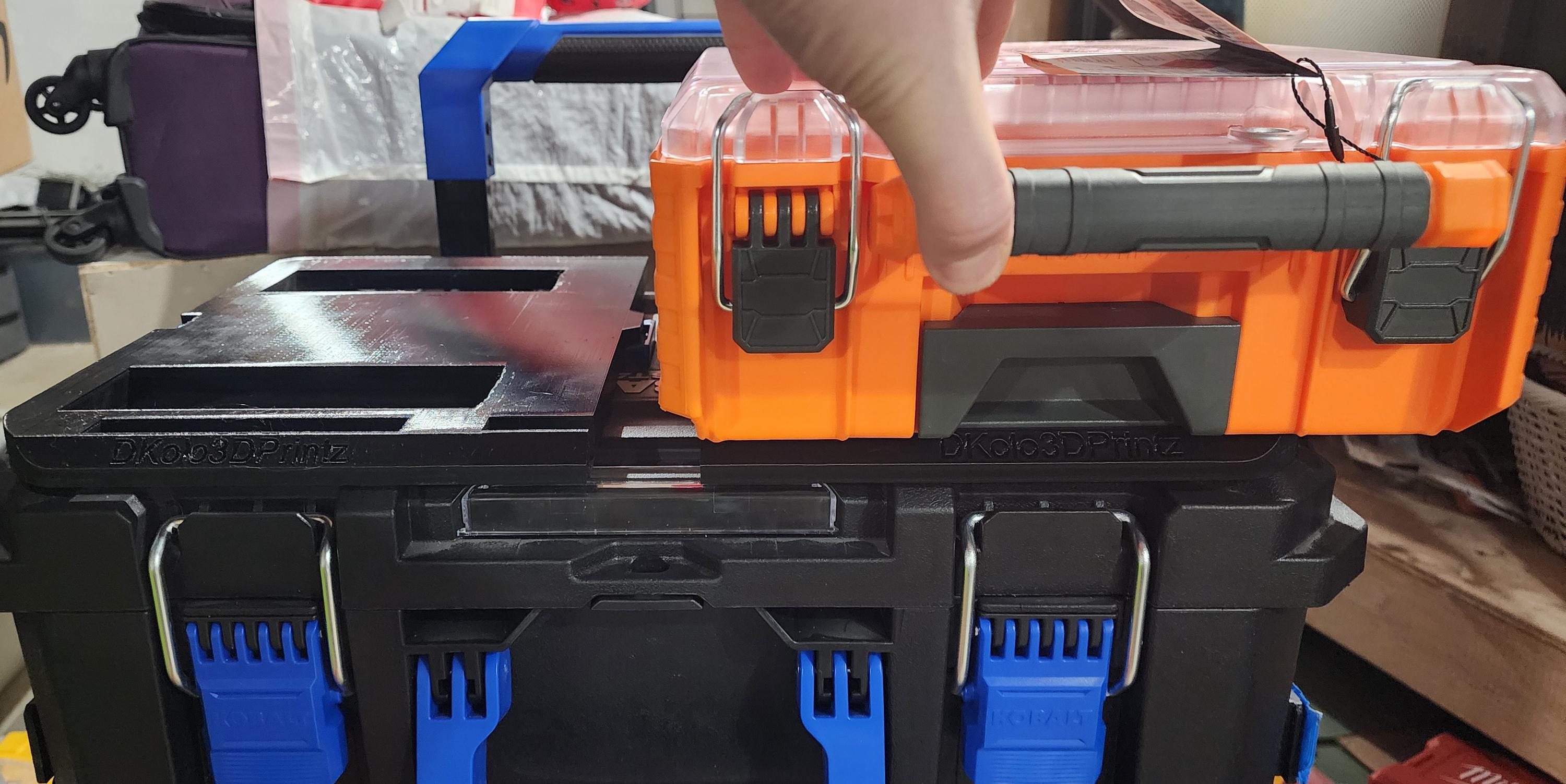 Kobalt CaseStack to Klein ModBox Adapter Plate
