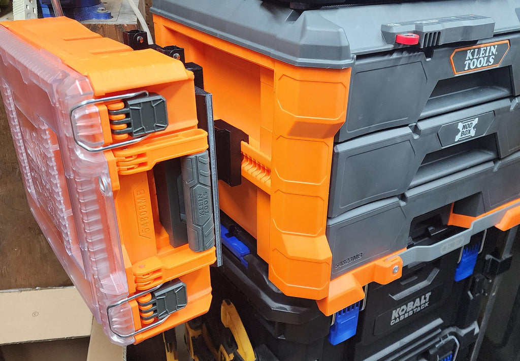 Klein ModBox Accessories - 3D Printed - Shelf addon with Brackets plus!