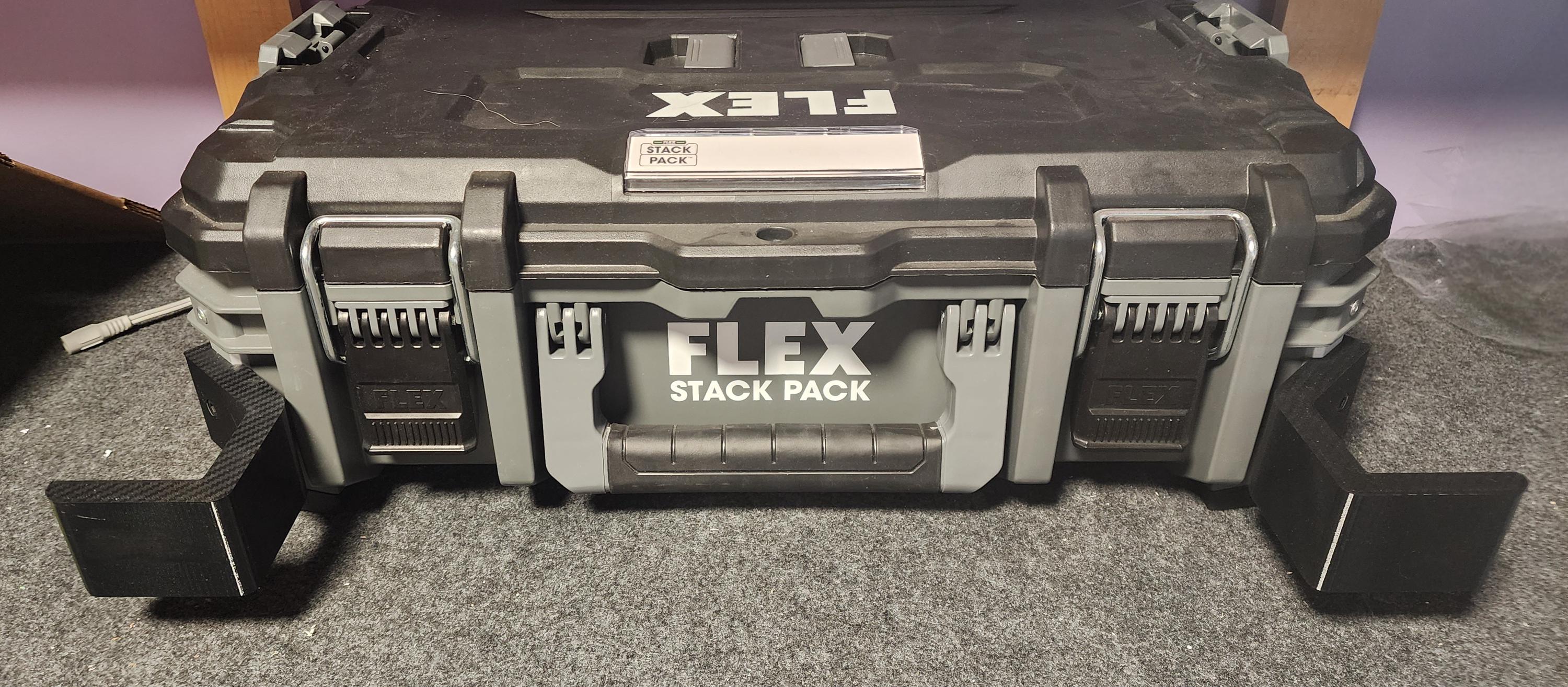 Flex Stack Pack Accessories - 3D Printed - Extension Cord, Level, Batteries, Craftsman V20, Dewalt 20v XR, Kobalt 24v, Ridgid, Milwaukee etc
