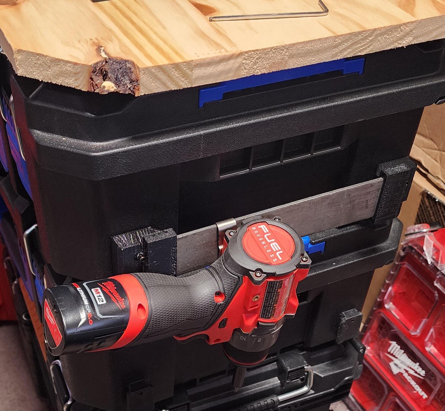 Kobalt CaseStack Tool Rail - 3D Printed