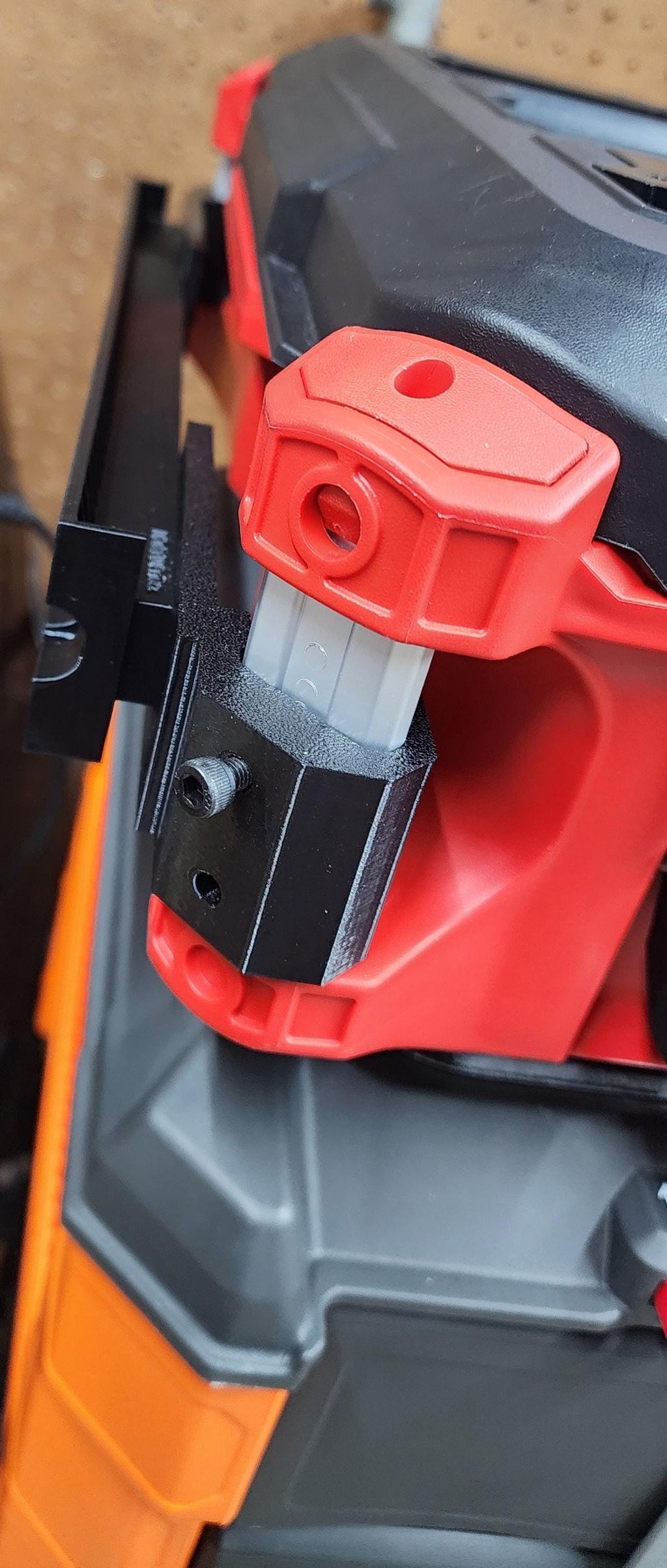 Milwaukee Packout Accessories-3D Printed- Klein ModBox Bracket