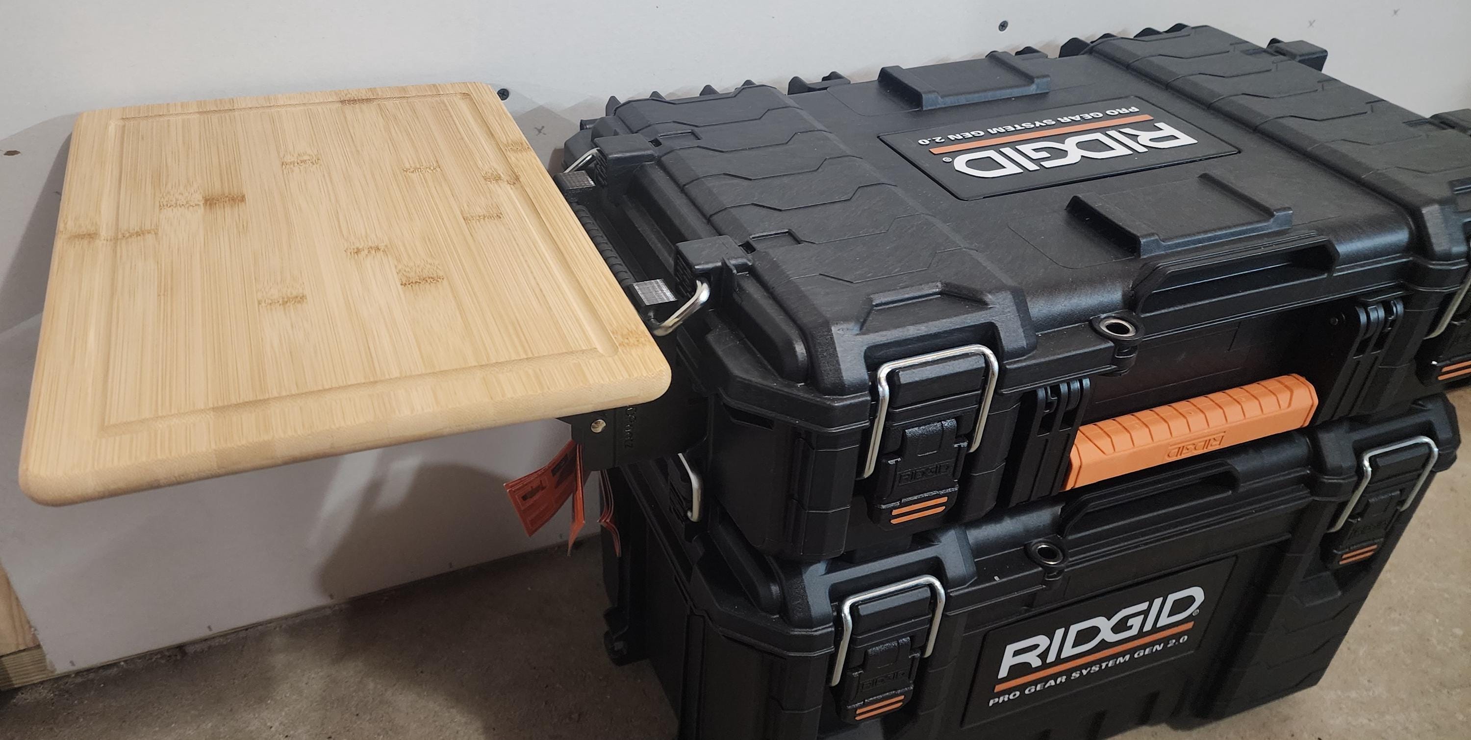 Ridgid Pro Gear 2.0 Collapsible shelf