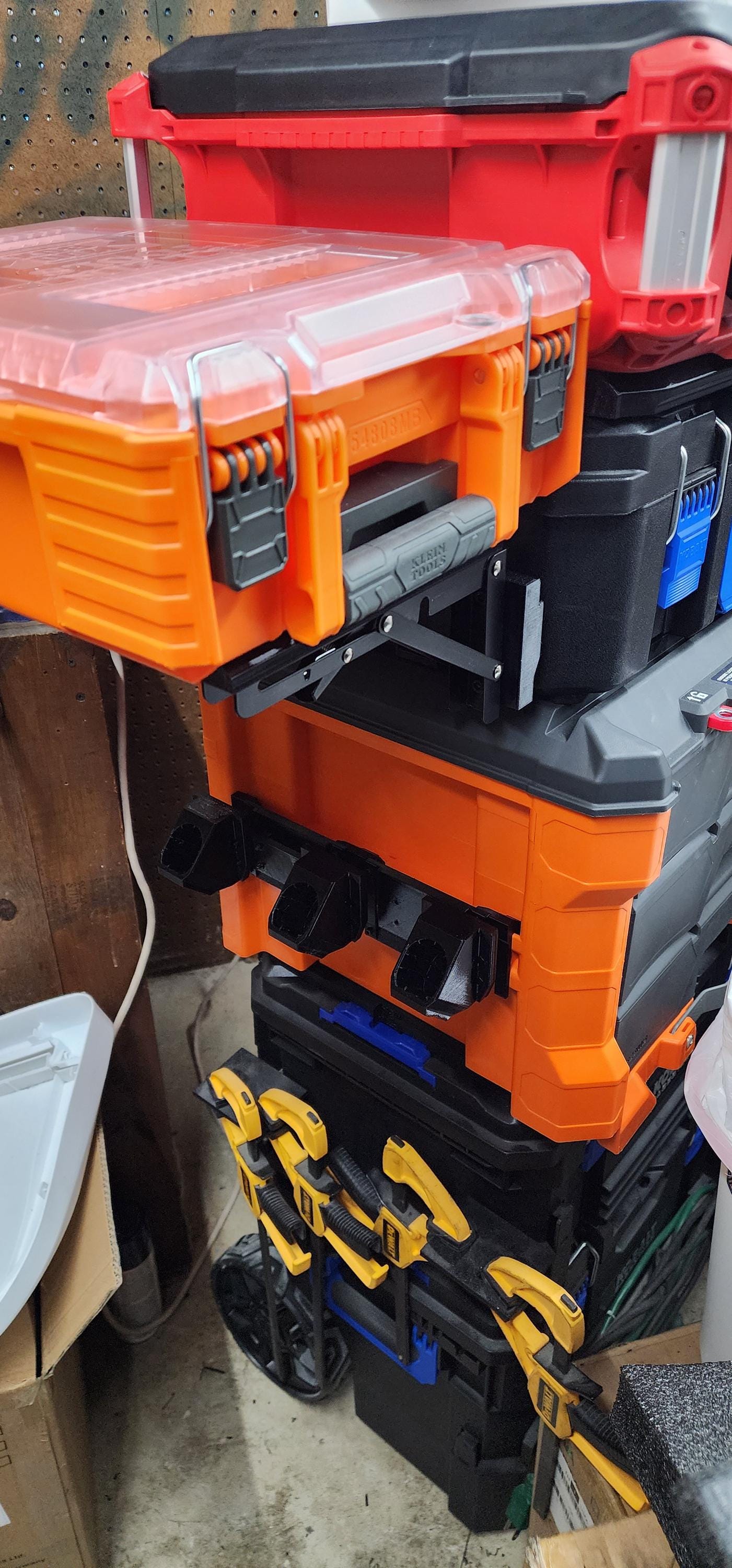 Kobalt CaseStack - 3D Printed Collapsible Shelf Attachments