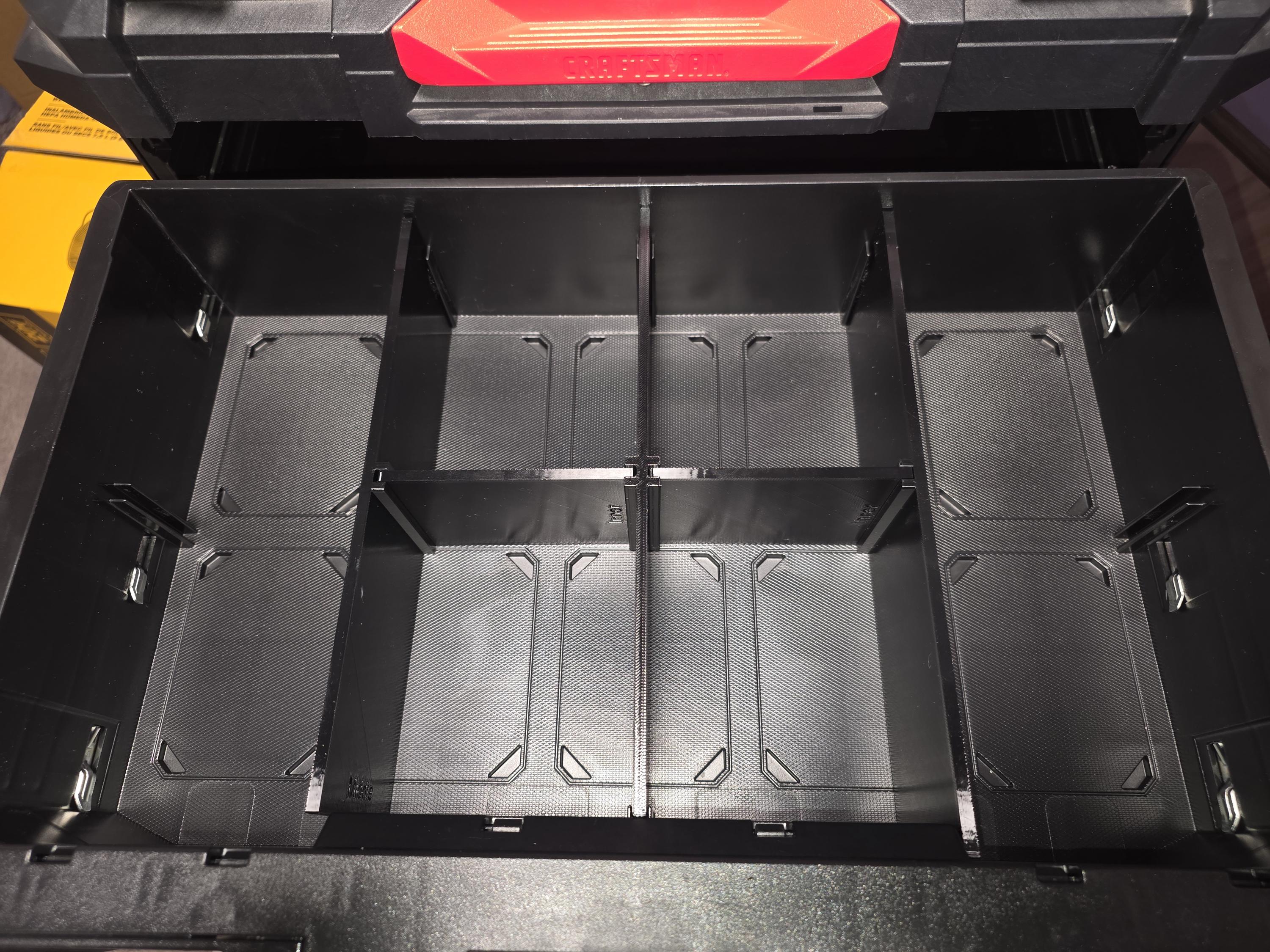 Craftsman 2 Drawer TradeStack Dividers - 5203848 and Model #CMST21404