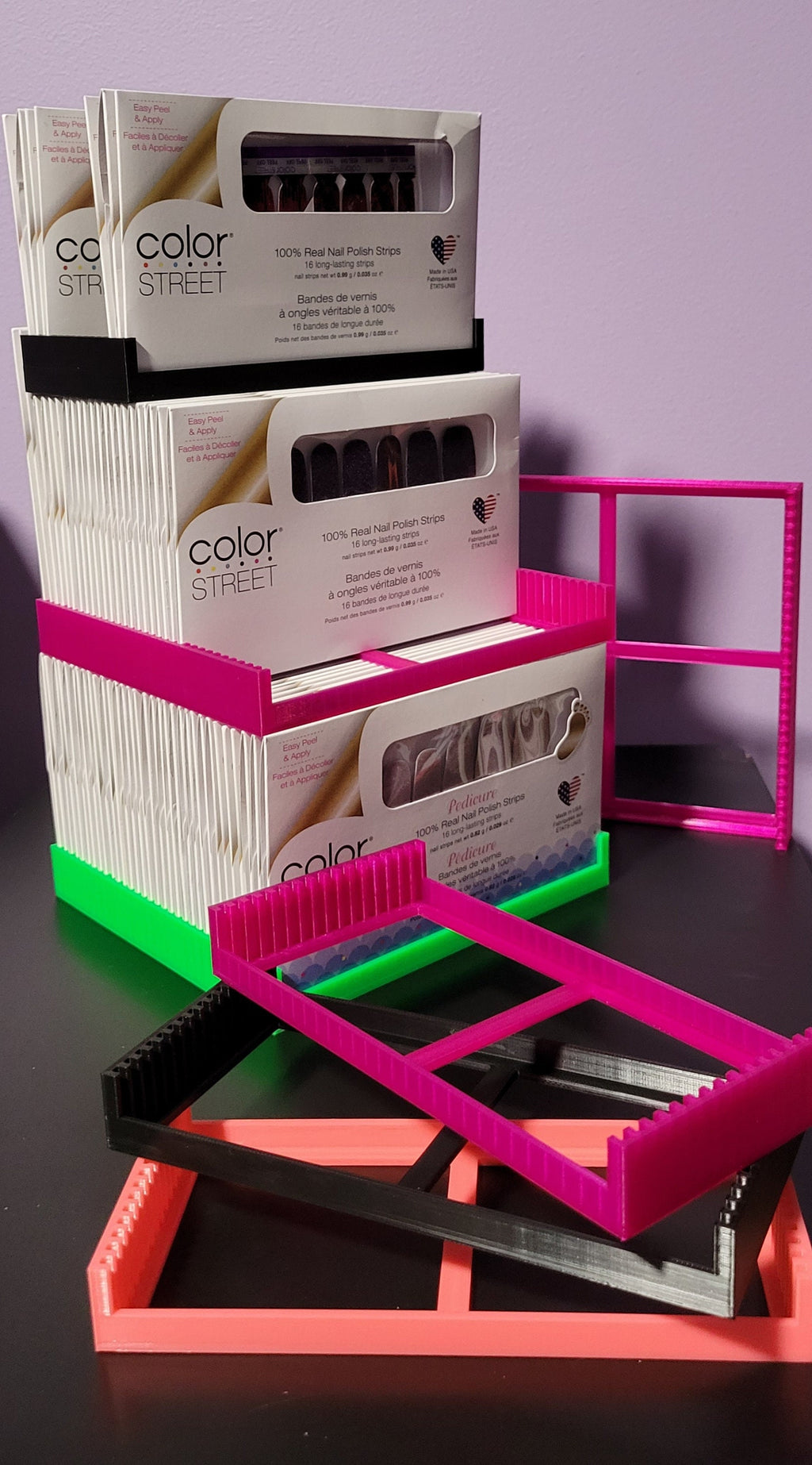 Color Street Nail Set Organizer - holds 32 - Large
