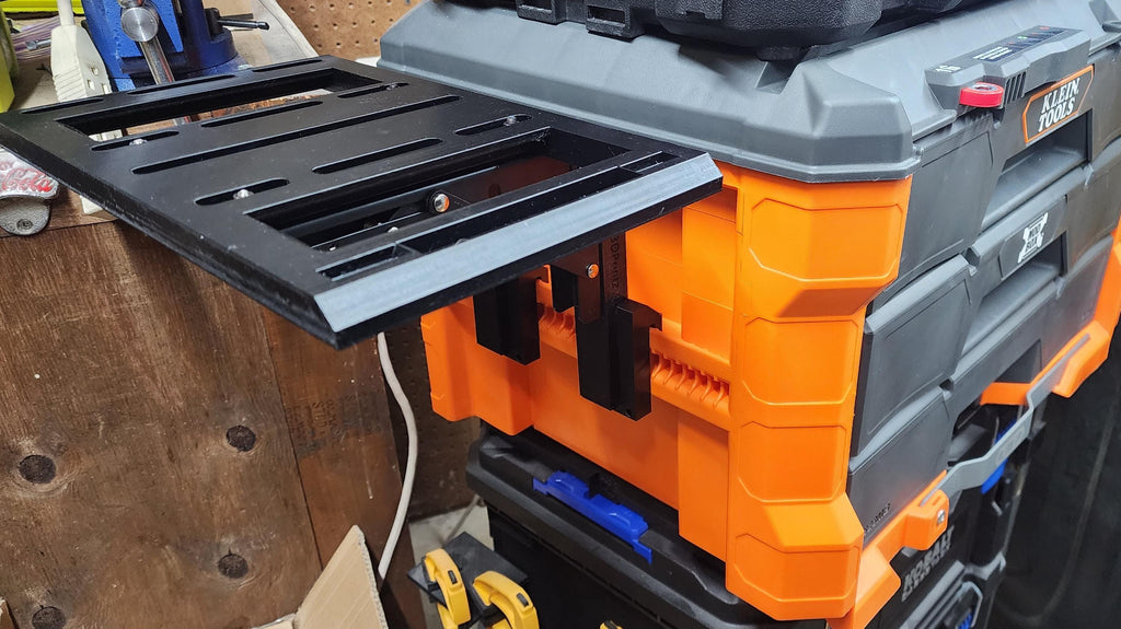 Klein ModBox Accessories - 3D Printed - Shelf addon with Brackets plus!