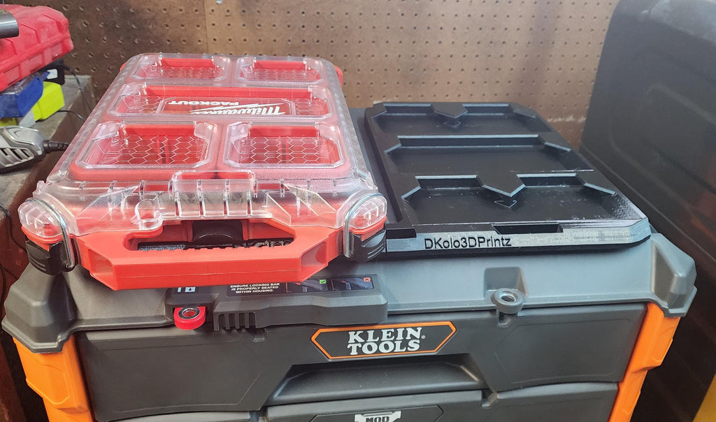 Klein ModBox to Milwaukee Packout Adapter Plate
