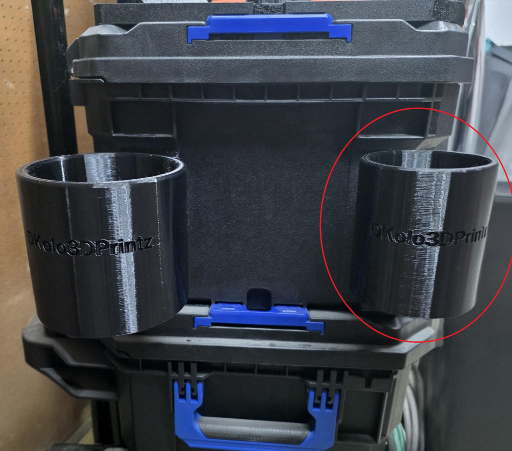 Kobalt CaseStack Accessories - 3D Printed - Extension Cord, Level, Batteries, Clamp Holder + Craftsman V20, Dewalt 20v XR, Kobalt 24v, Ridgid