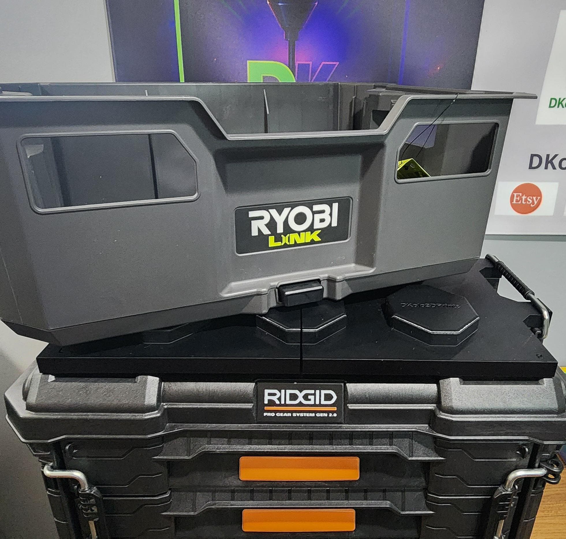 Ridgid ProGear 2.0 to Ryobi Link Adapter Plate