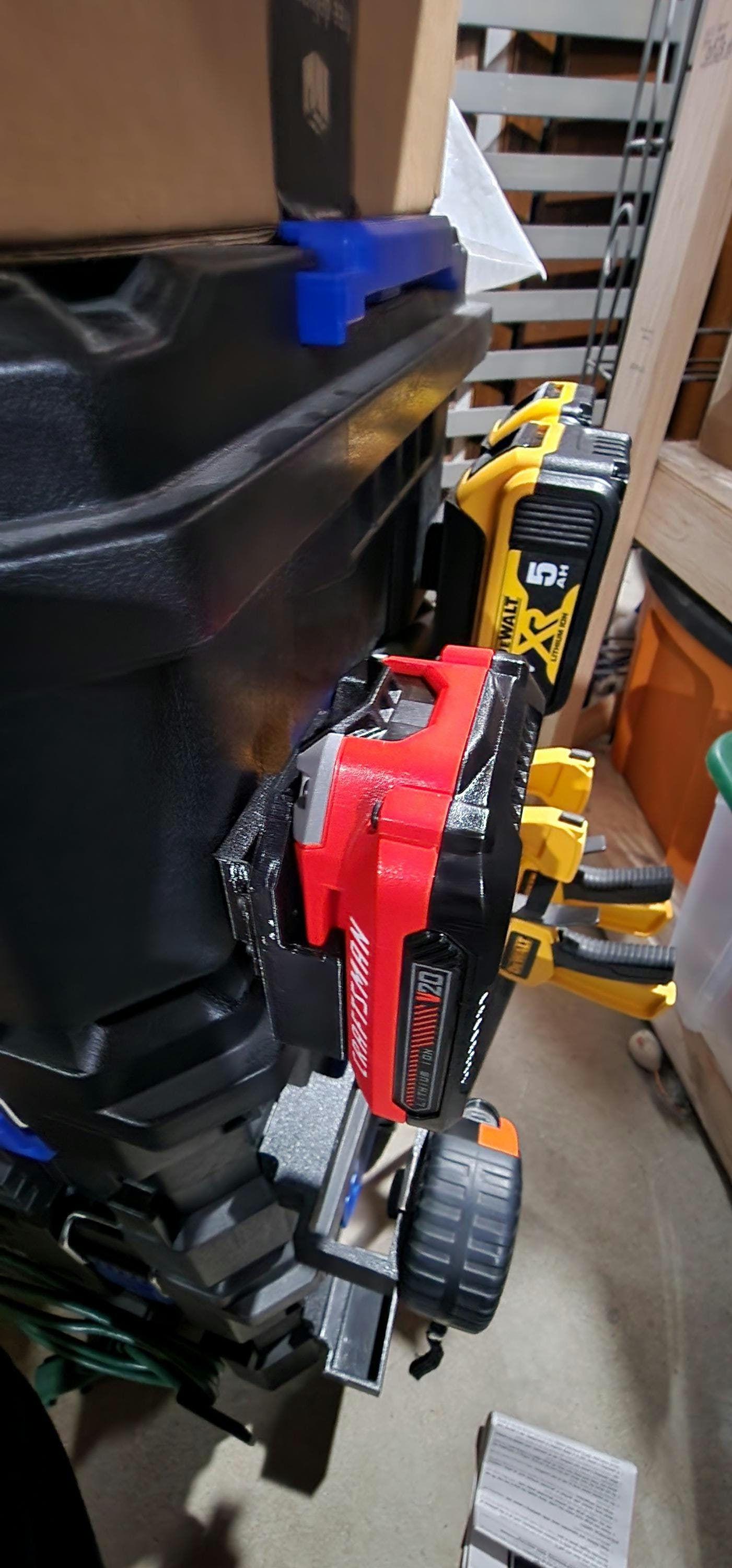 Kobalt CaseStack Accessories - 3D Printed - Extension Cord, Level, Batteries, Clamp Holder + Craftsman V20, Dewalt 20v XR, Kobalt 24v, Ridgid