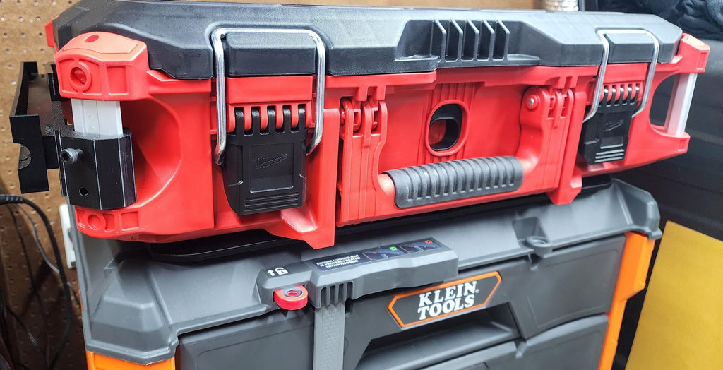 Milwaukee Packout Accessories-3D Printed- Klein ModBox Bracket