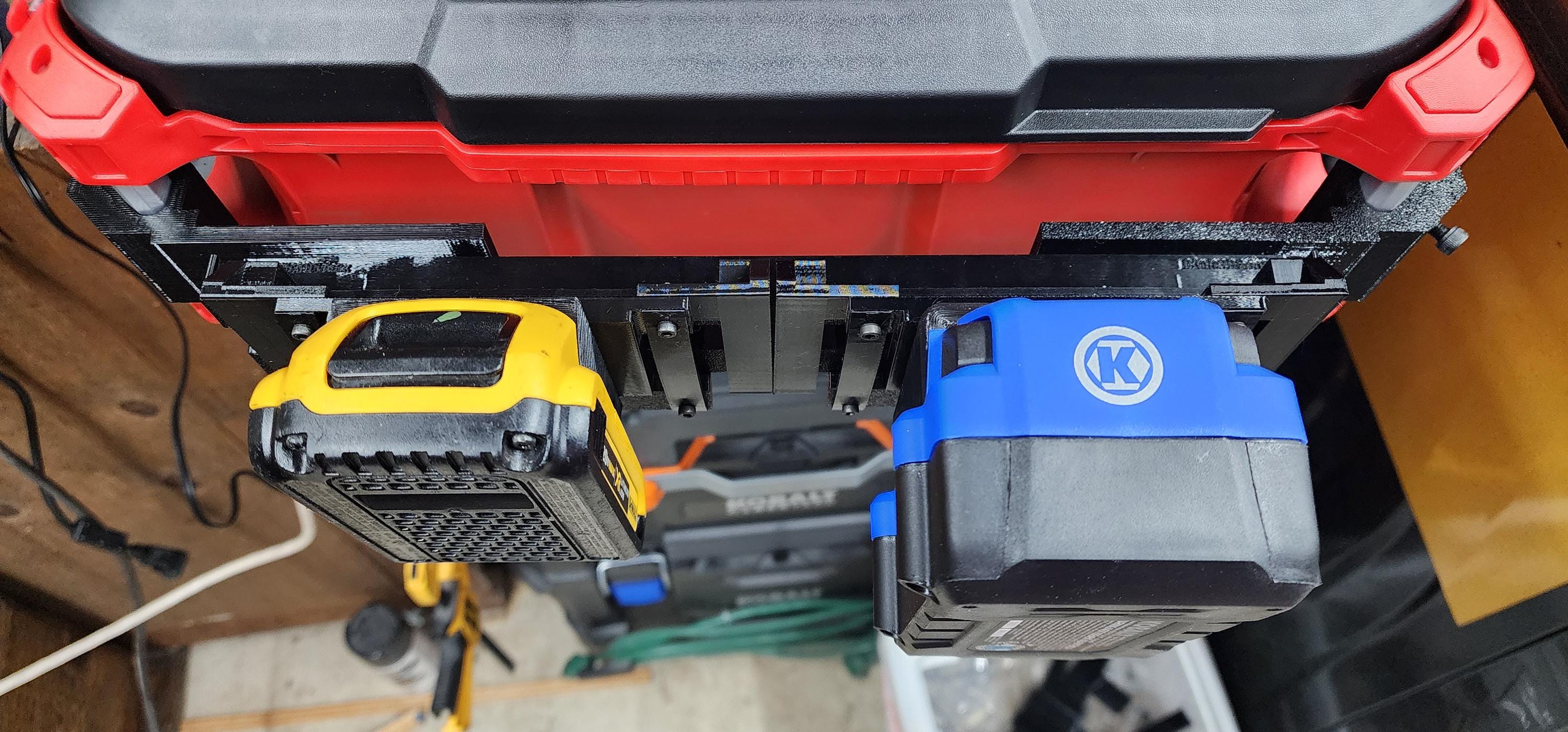 Milwaukee Packout Accessories-3D Printed- Klein ModBox Bracket
