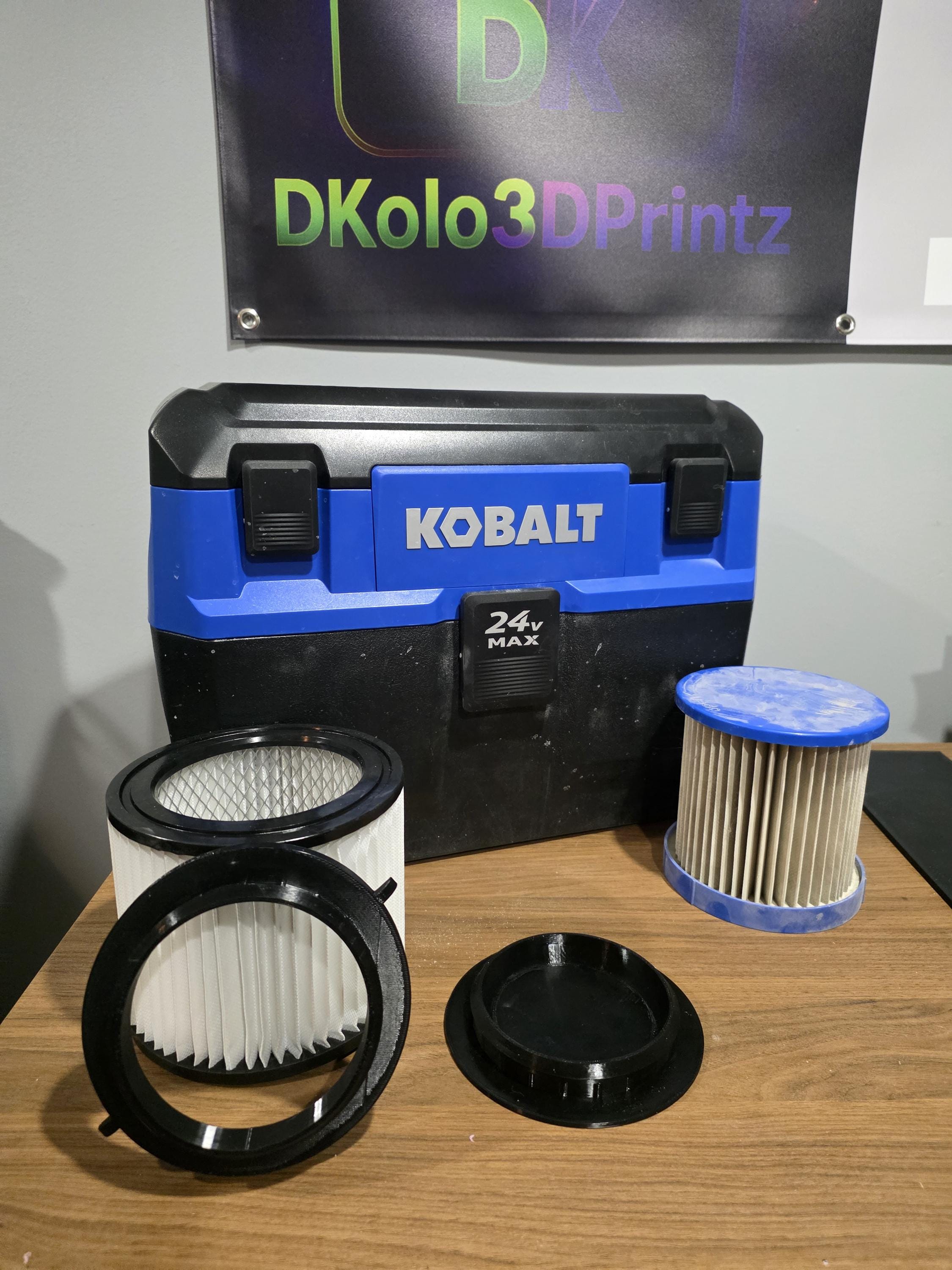 Kobalt 24v Vacuum Filter Replacement - KWDV 224B-03